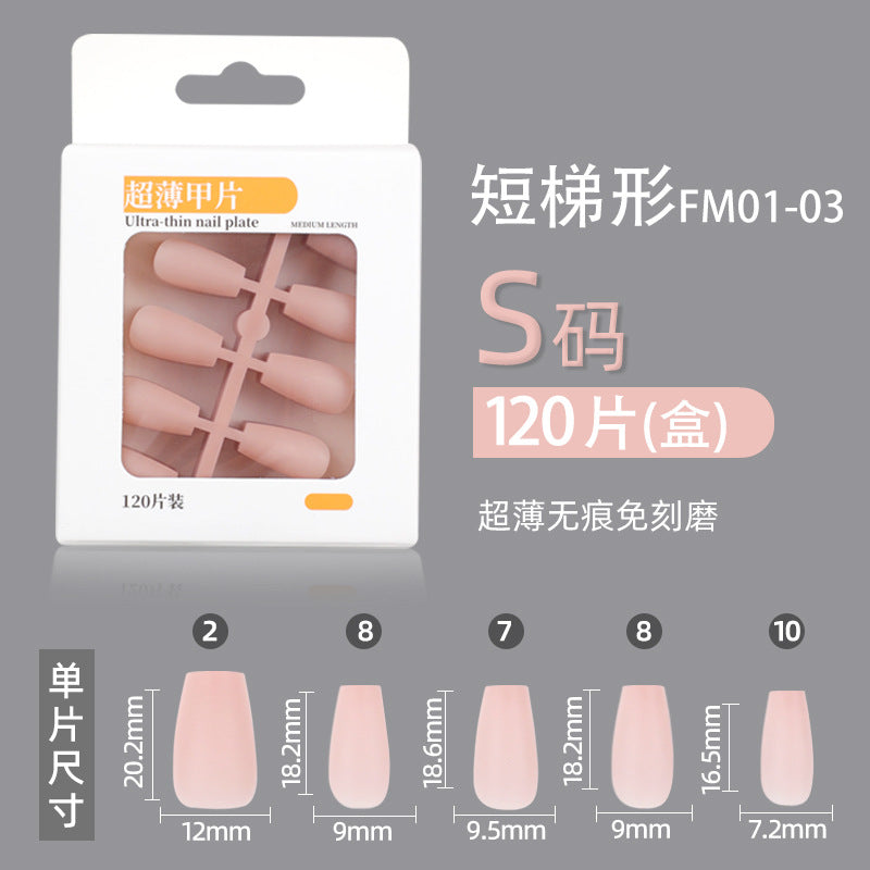 Beautiful Abstract Nail Set 10 Pieces