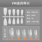 Beautiful Autumn Nail Set 10 Pieces