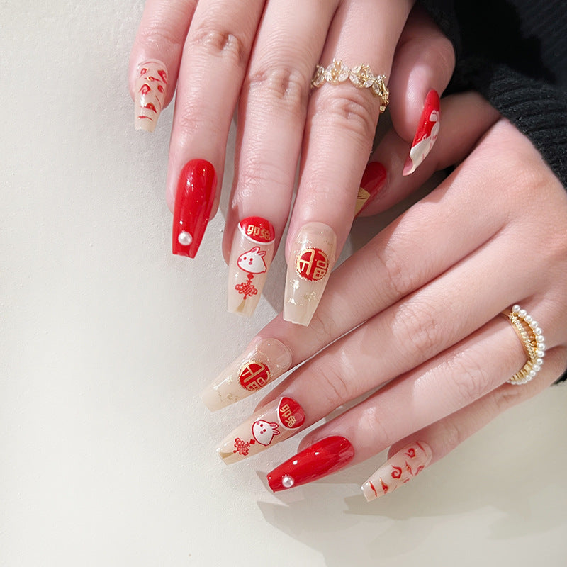 Bohemian Nail Set 10 Pieces