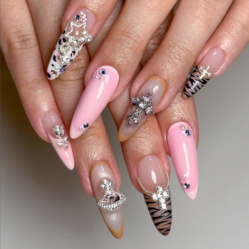 Stunning Glossy Nail Set 10 Pieces