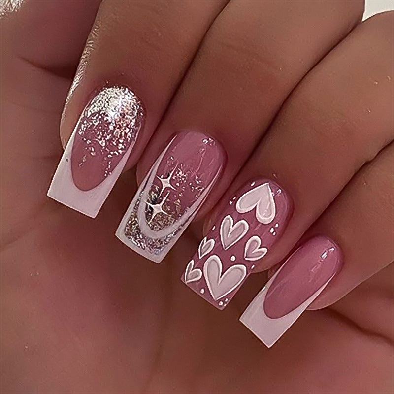 Handcrafted Geometric Nail Set 10 Pieces