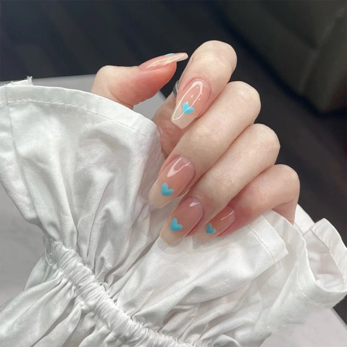 Abstract Fake Nails Set 10 Pieces