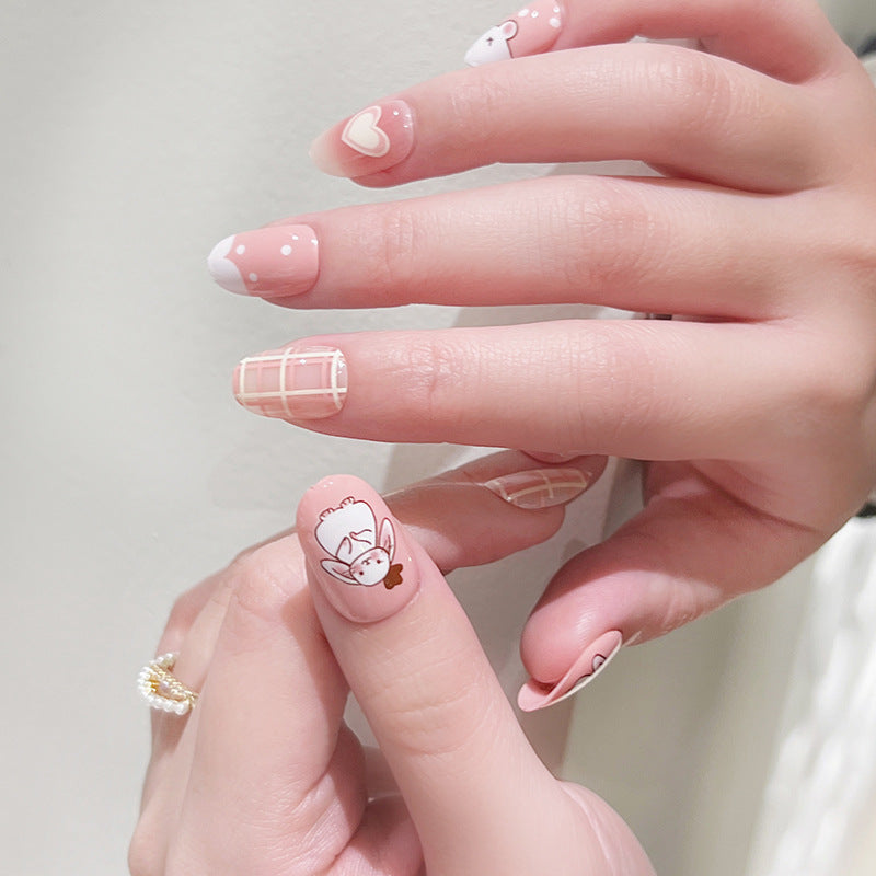 Handcrafted Matte Nail Set 10 Pieces