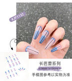 Holographic Designer Nail Set 10 Pieces
