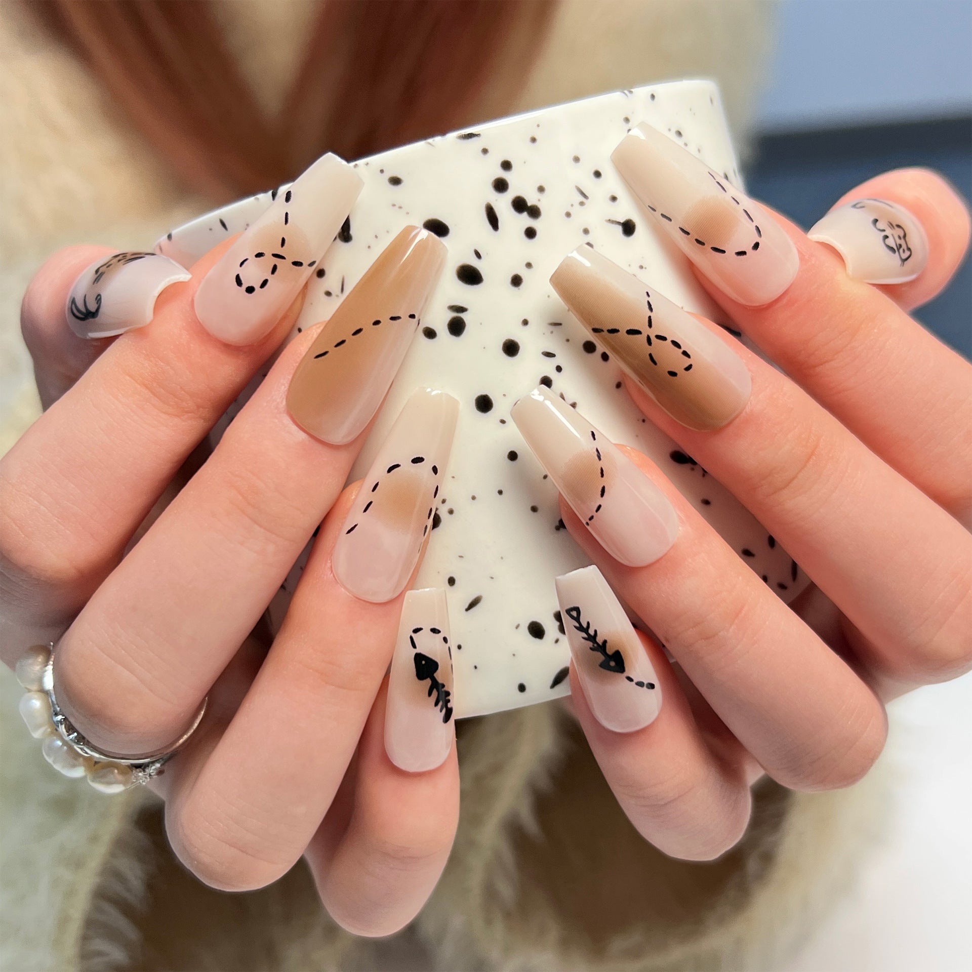 Stunning Spring Nail Set 10 Pieces