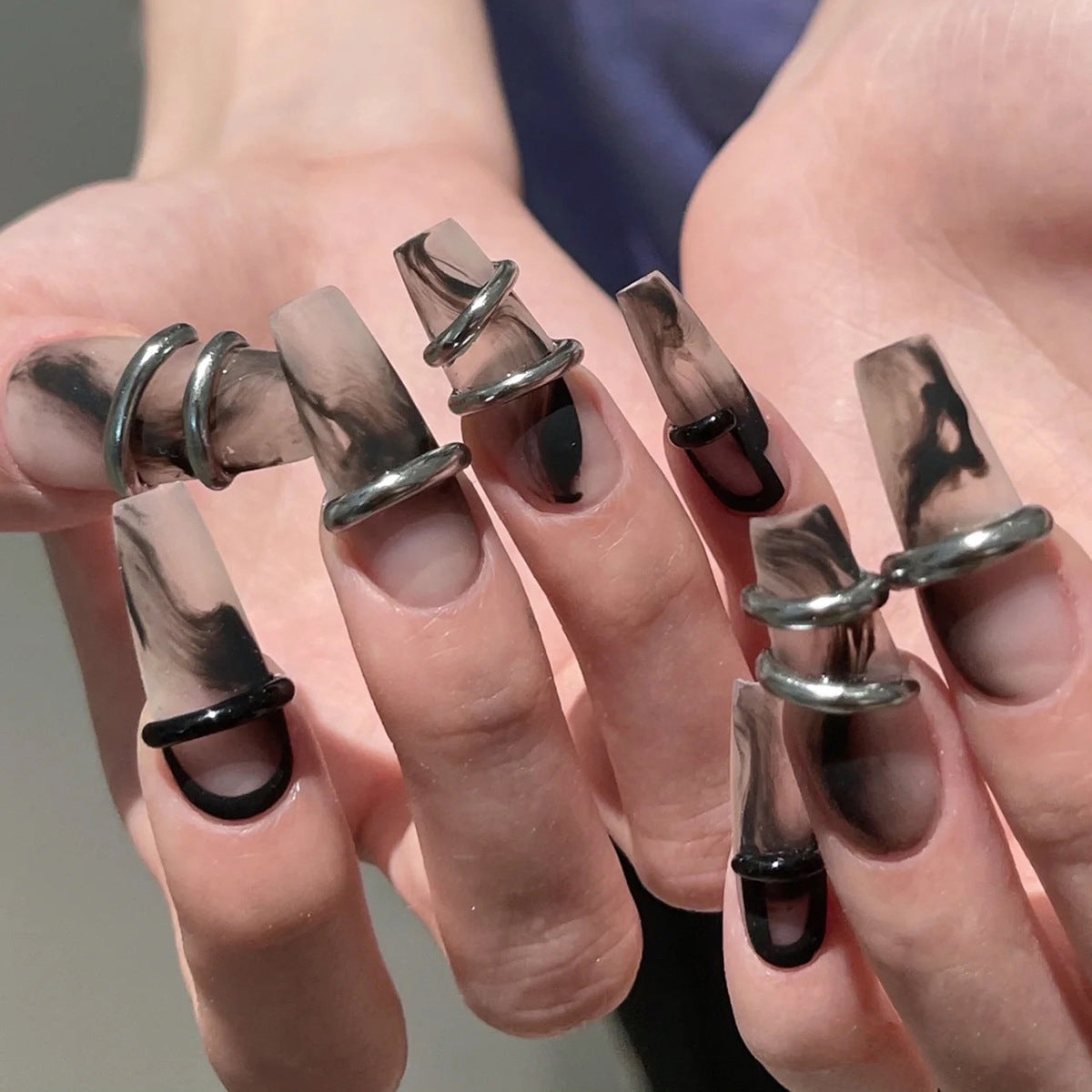 Beautiful Valentine Nail Set 10 Pieces