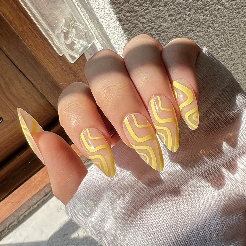 Beautiful Glitter Nail Set 10 Pieces