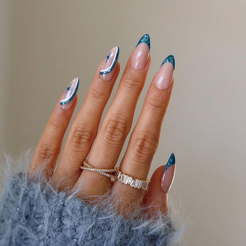 Bold Designer Nail Set 10 Pieces