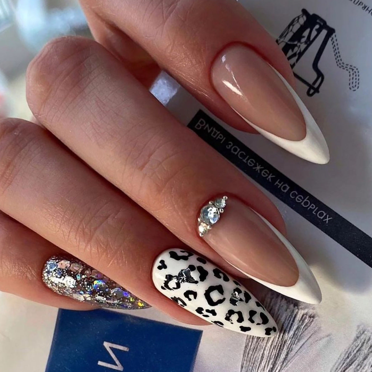 Marble Nail Set 10 Pieces