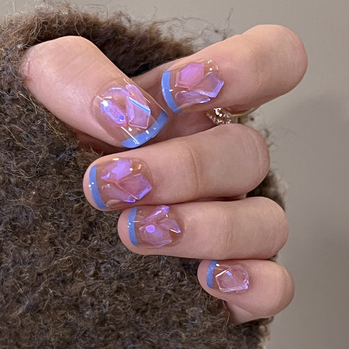 Stunning Elegant Nail Set 10 Pieces