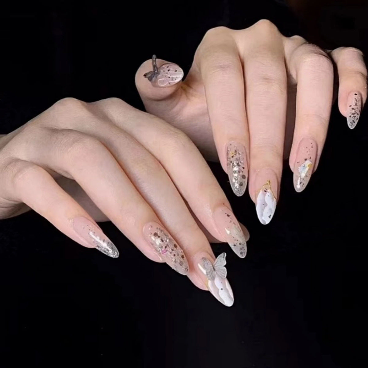 Valentine Nail Set 10 Pieces