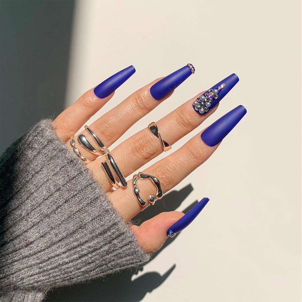 Classic Press-On Nails 10 Pieces