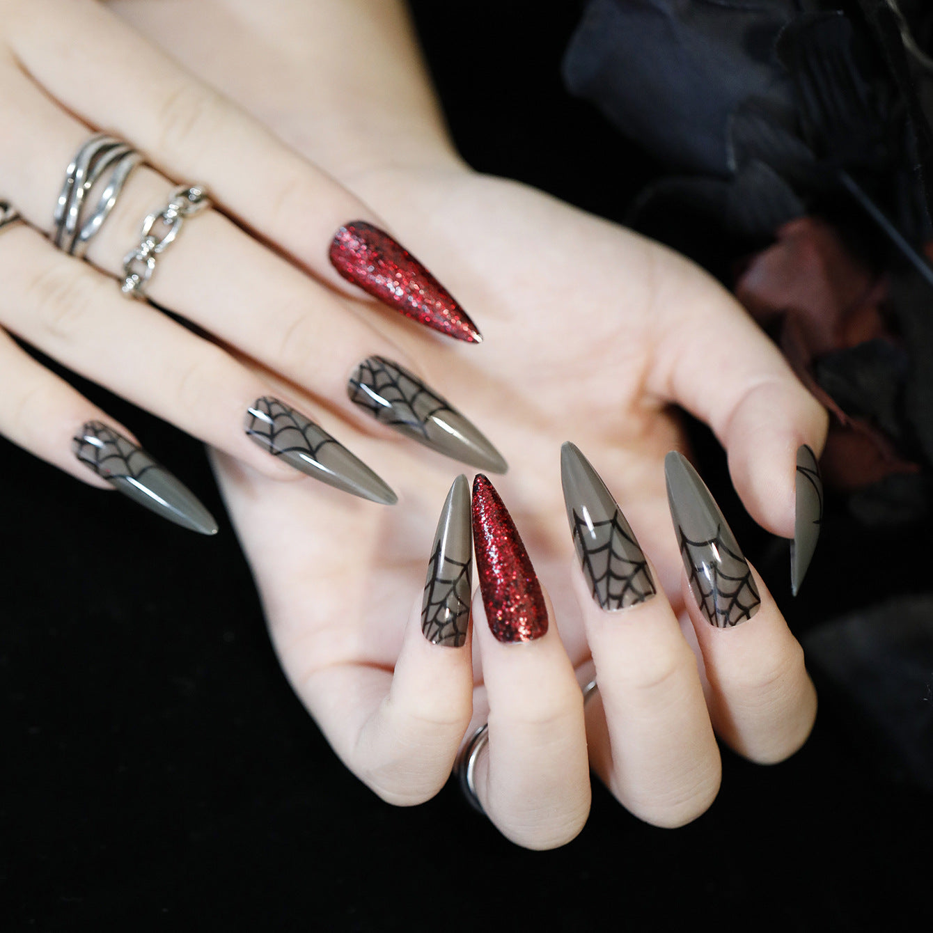 Beautiful Spring Nail Set 10 Pieces
