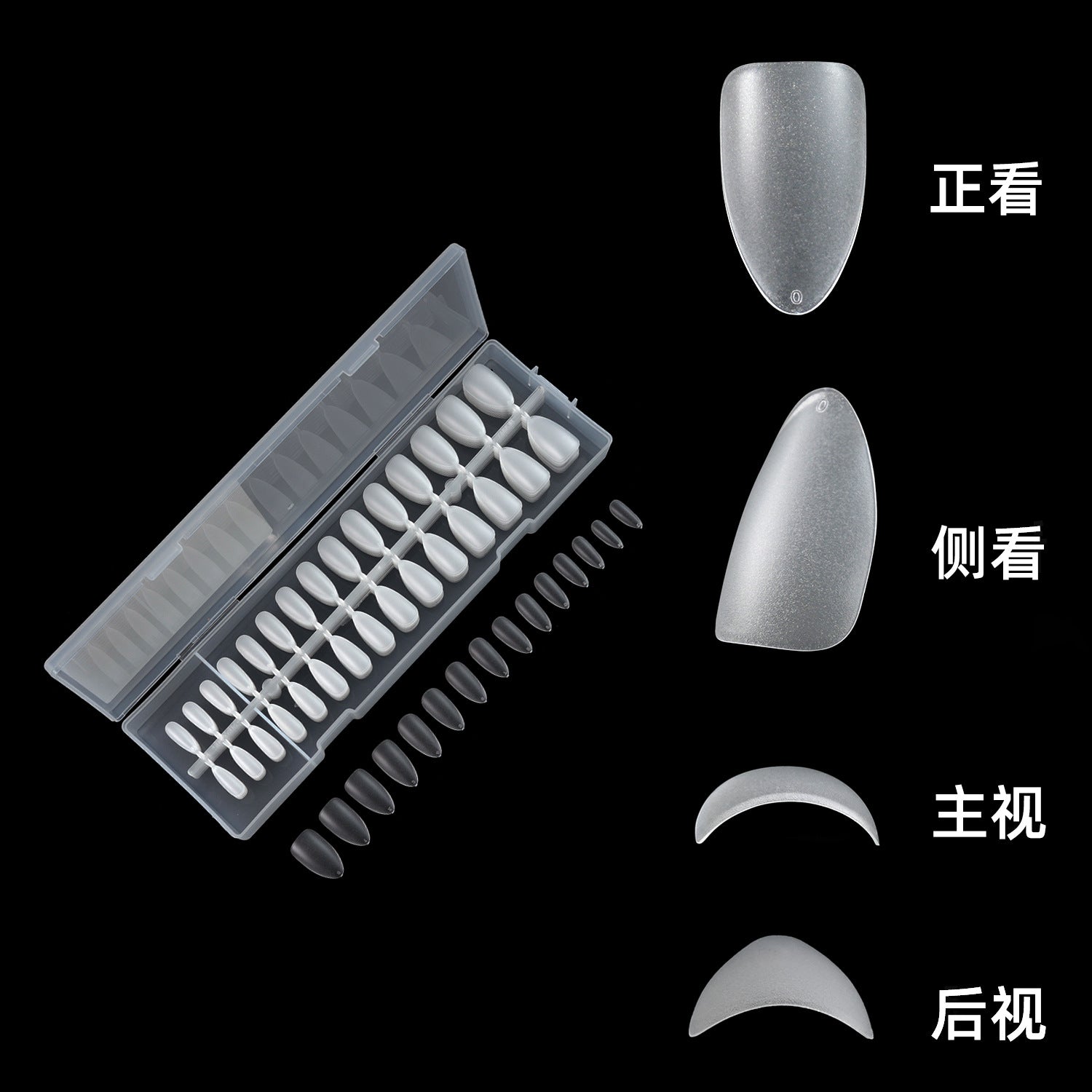 Gothic Nail Set 10 Pieces