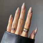 Handcrafted Holographic Nail Set 10 Pieces