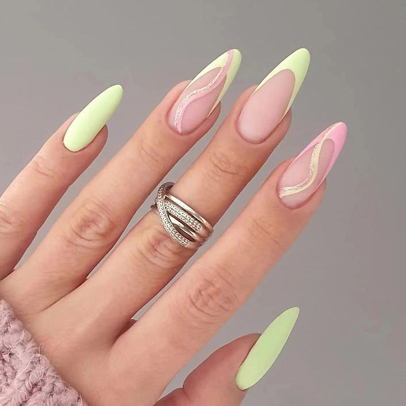 Handcrafted Elegant Nail Set 10 Pieces