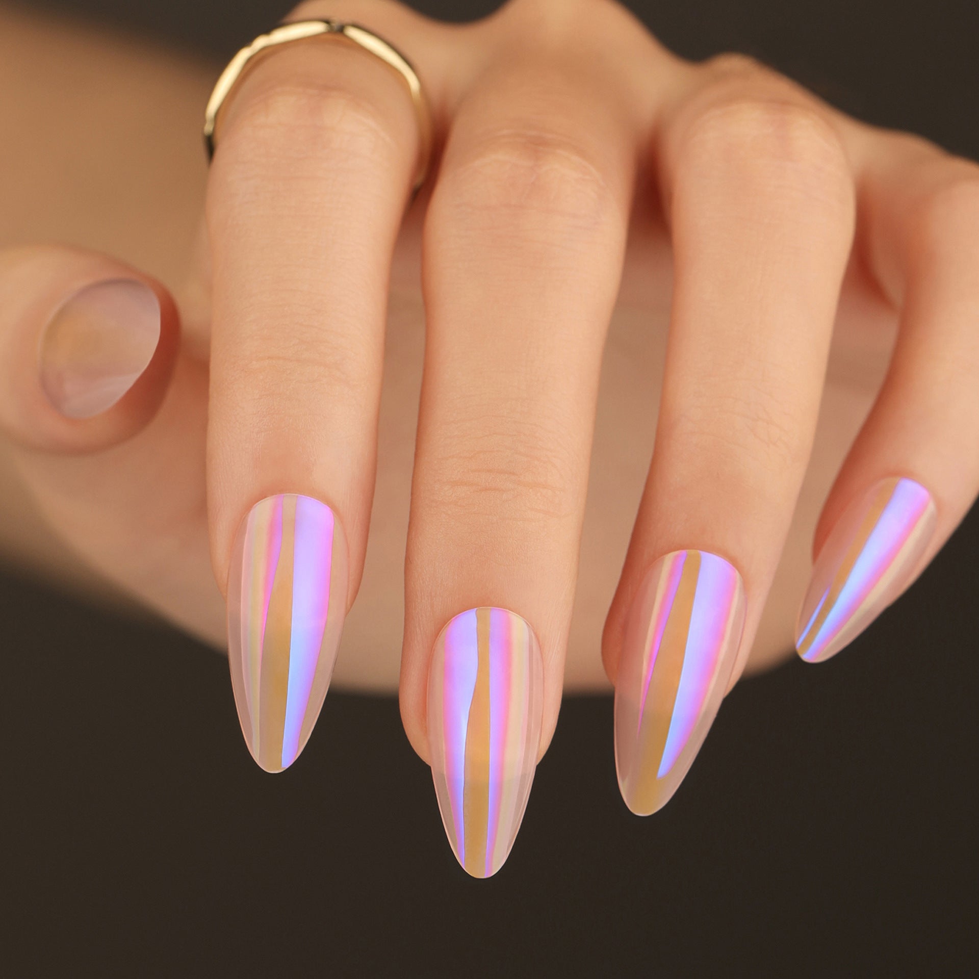 Beautiful Glitter Nail Set 10 Pieces