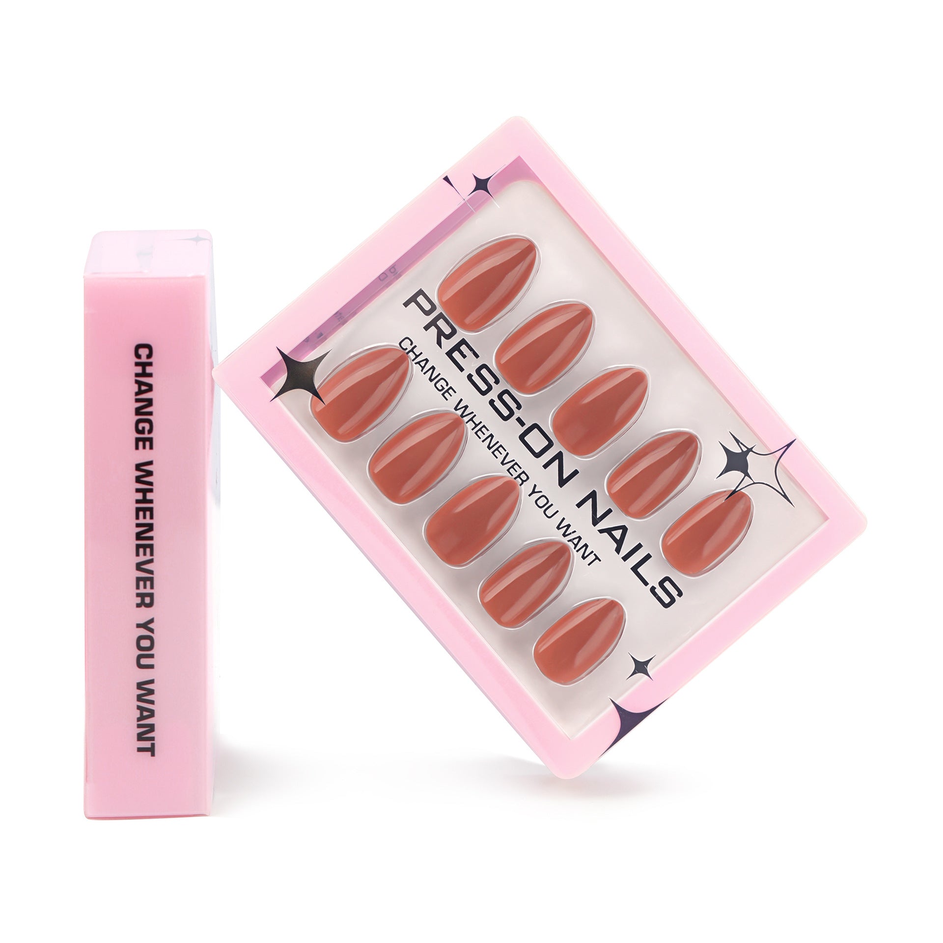 Nude Press-On Nails 10 Pieces