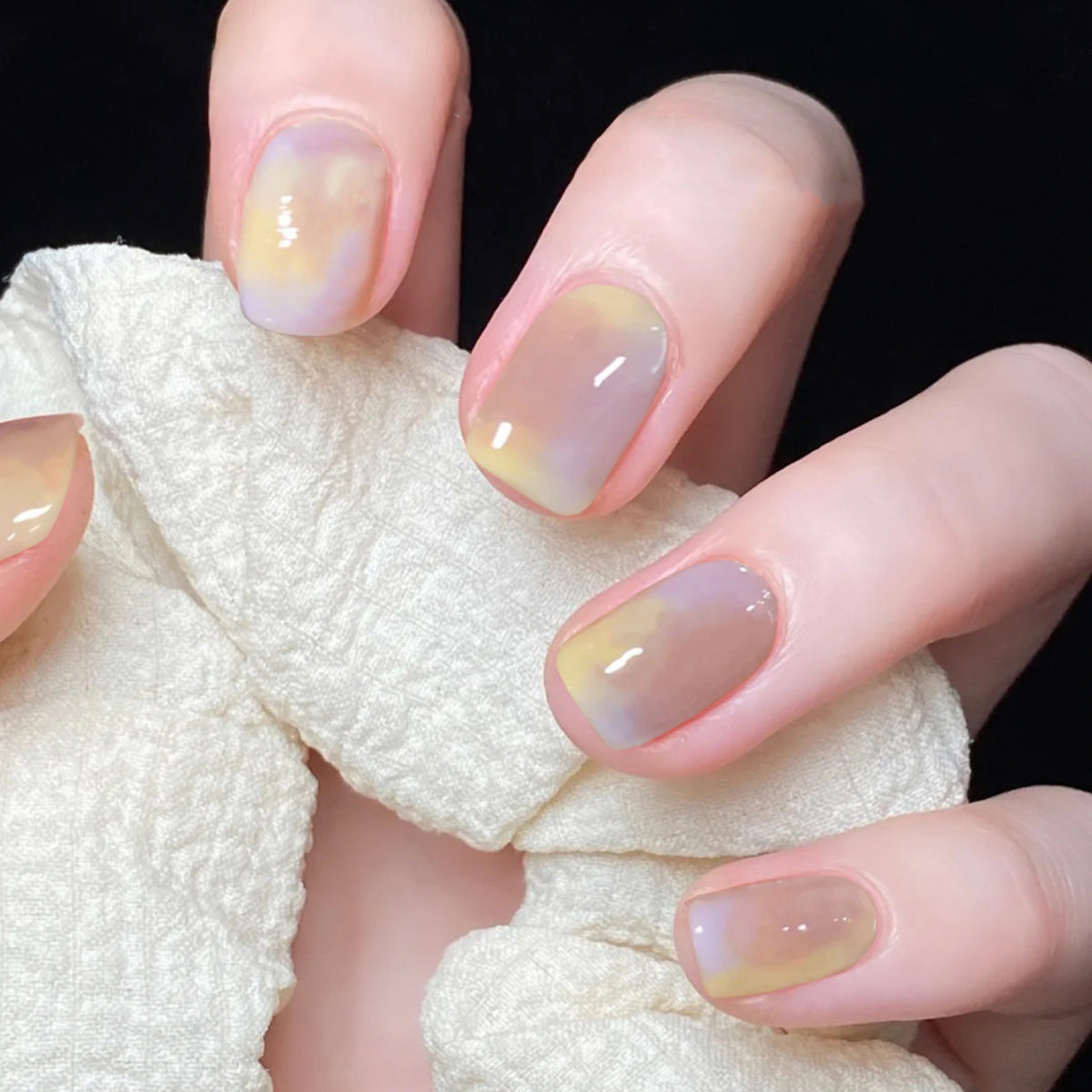 Beautiful Glitter Nail Set 10 Pieces
