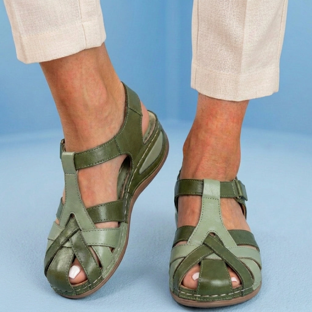 Classic Orthopedic Sandals with Timeless Style