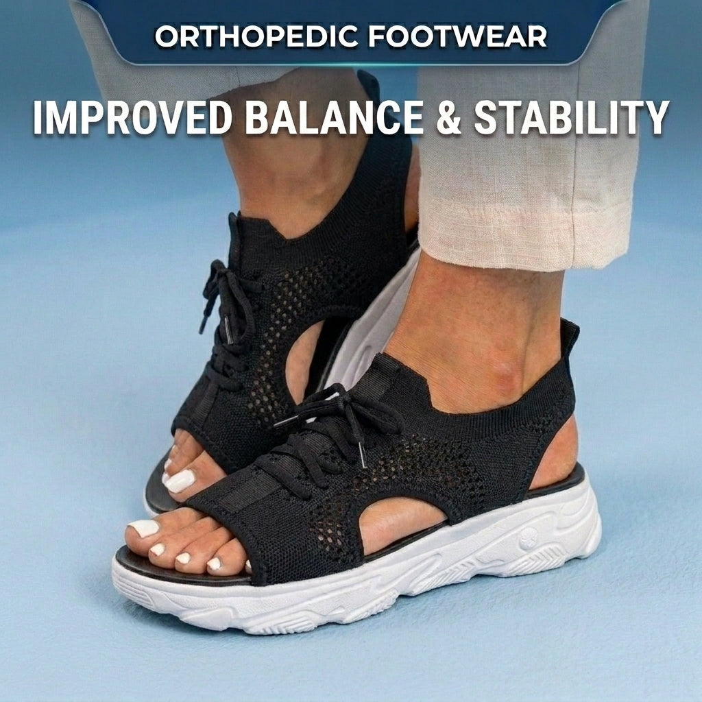 Vintage Inspired Orthopedic Sandals