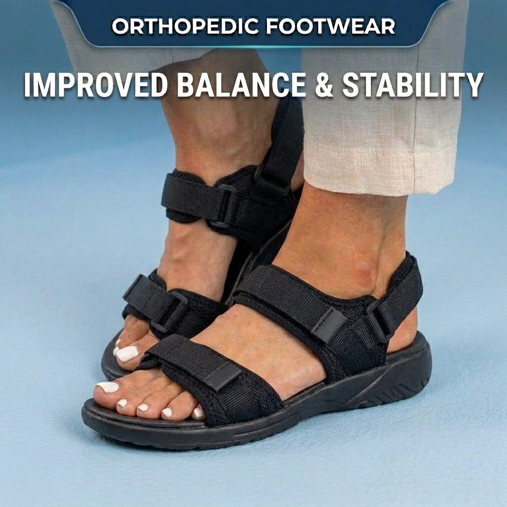 Vintage Inspired Orthopedic Sandals