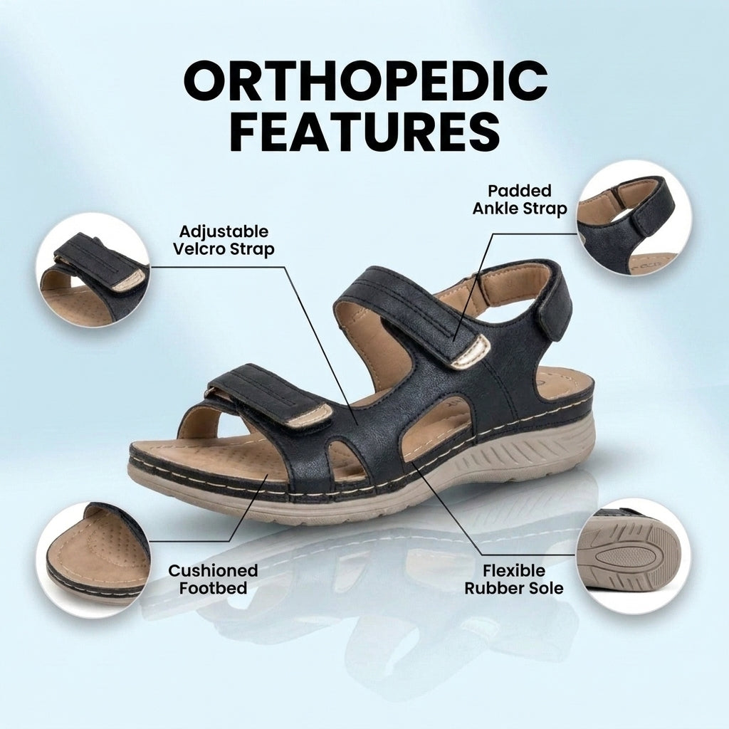 Graceful Orthopedic Sandals for Modern Look