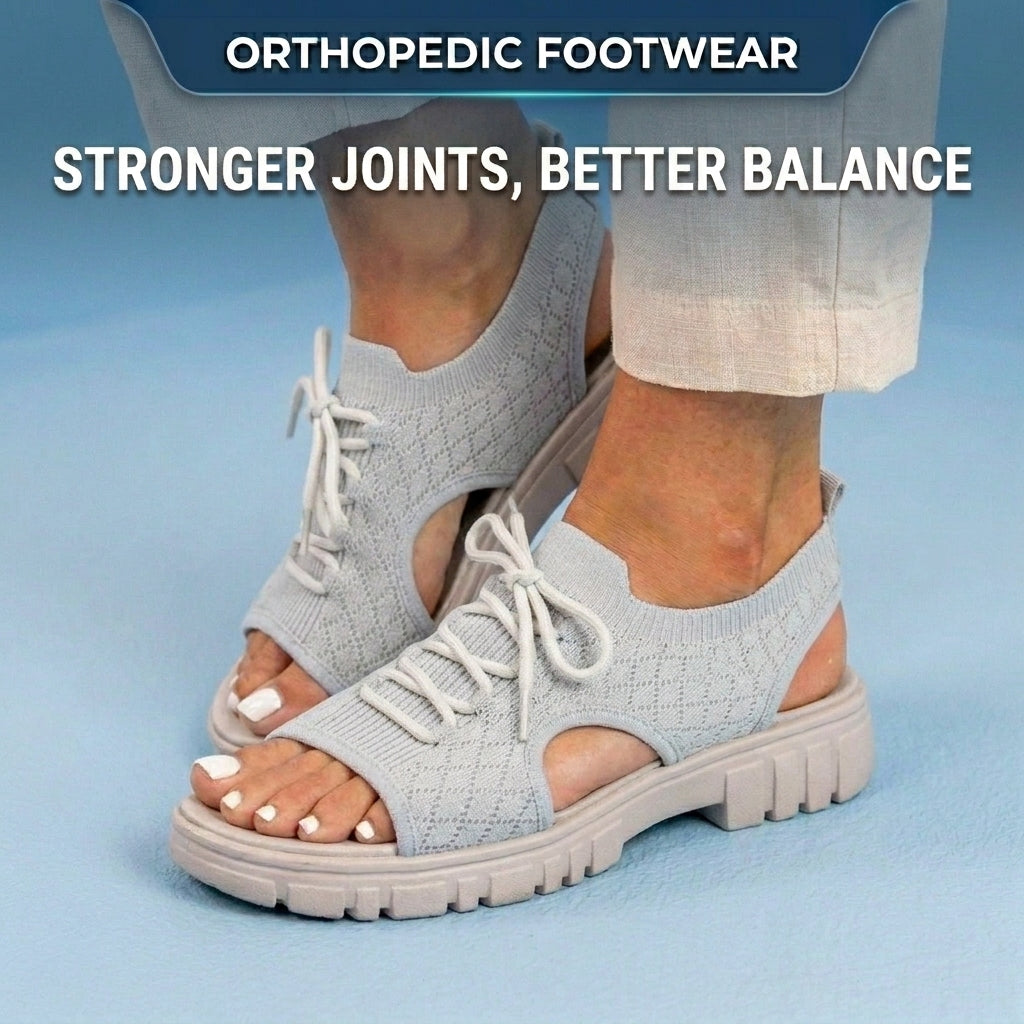 Vintage Inspired Orthopedic Sandals