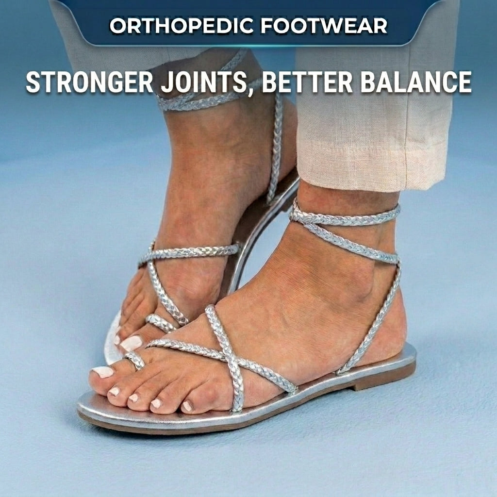 Vintage Inspired Orthopedic Sandals
