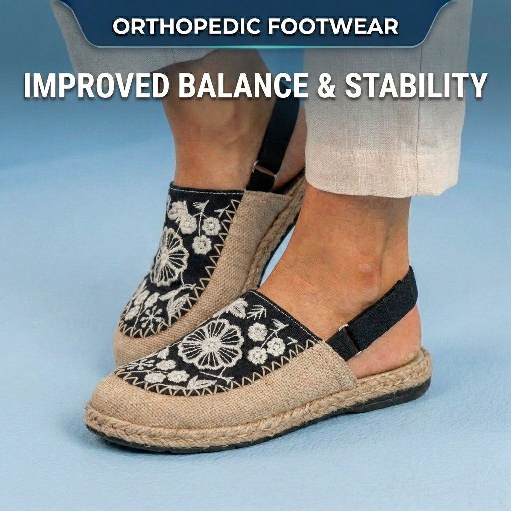 Classic Orthopedic Sandals with Timeless Style