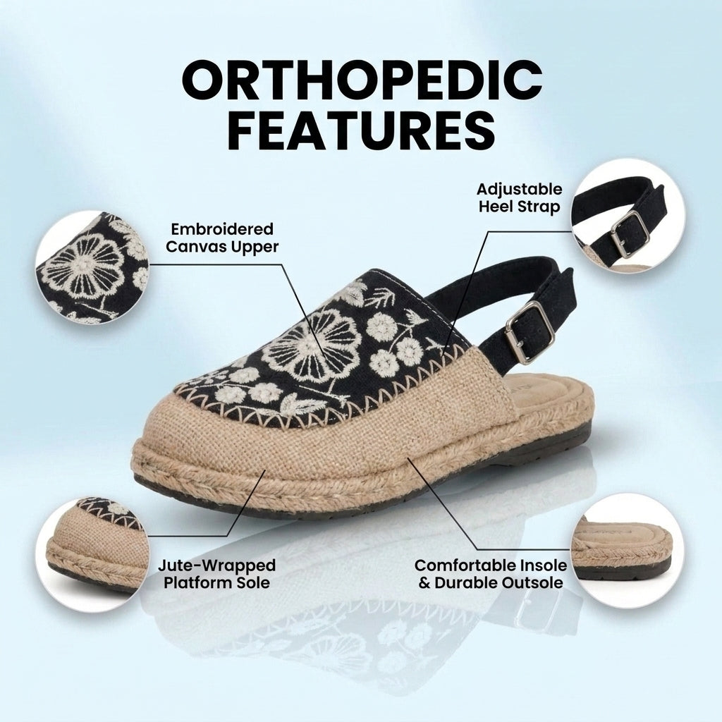Classic Orthopedic Sandals with Timeless Style