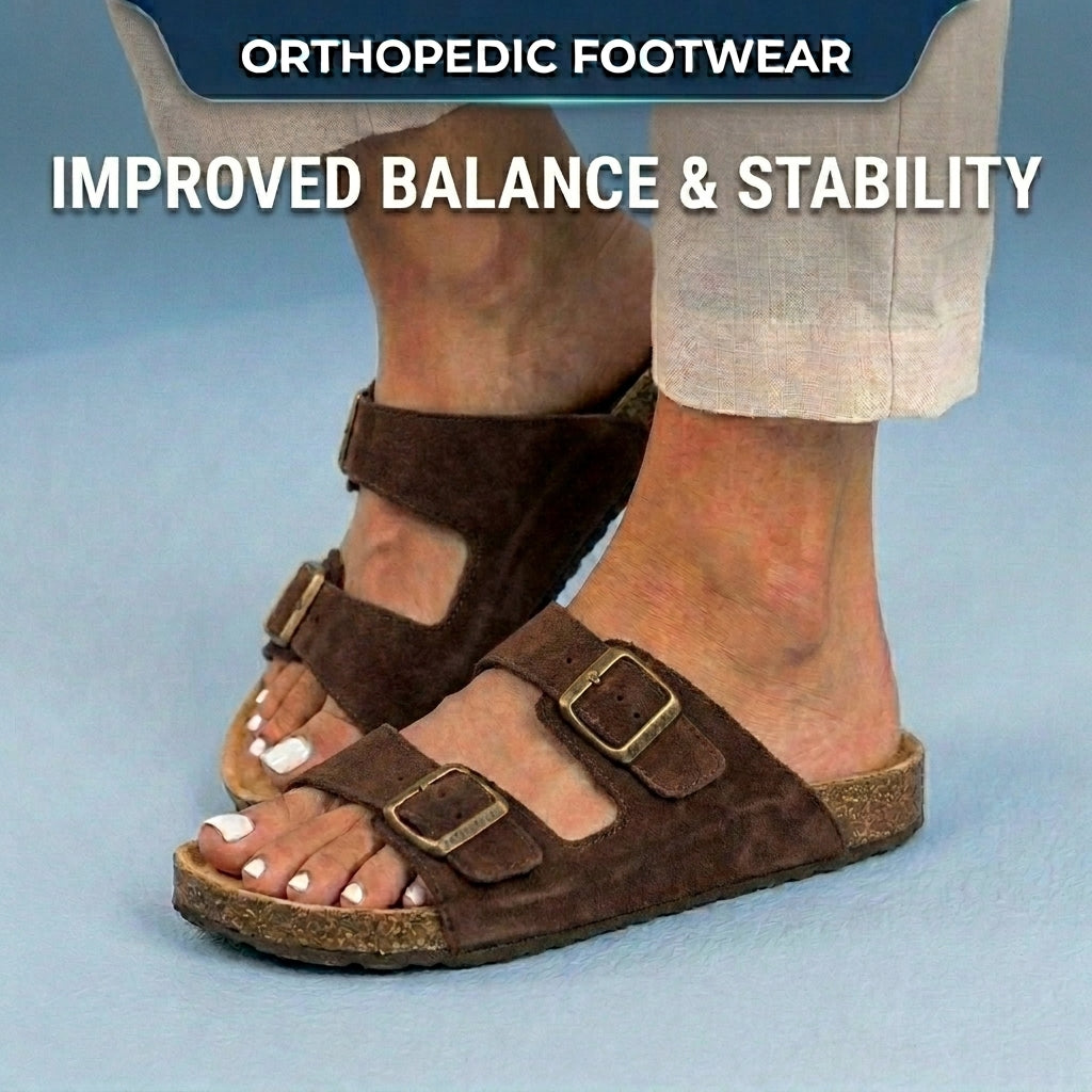 Vintage Inspired Orthopedic Sandals