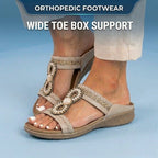 Vintage Inspired Orthopedic Flats