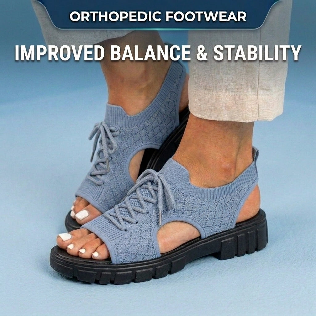 Vintage Inspired Orthopedic Sandals