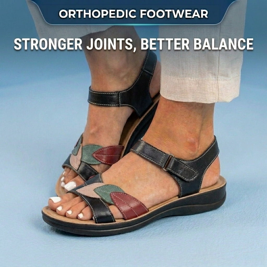 Classic Orthopedic Sandals with Timeless Style