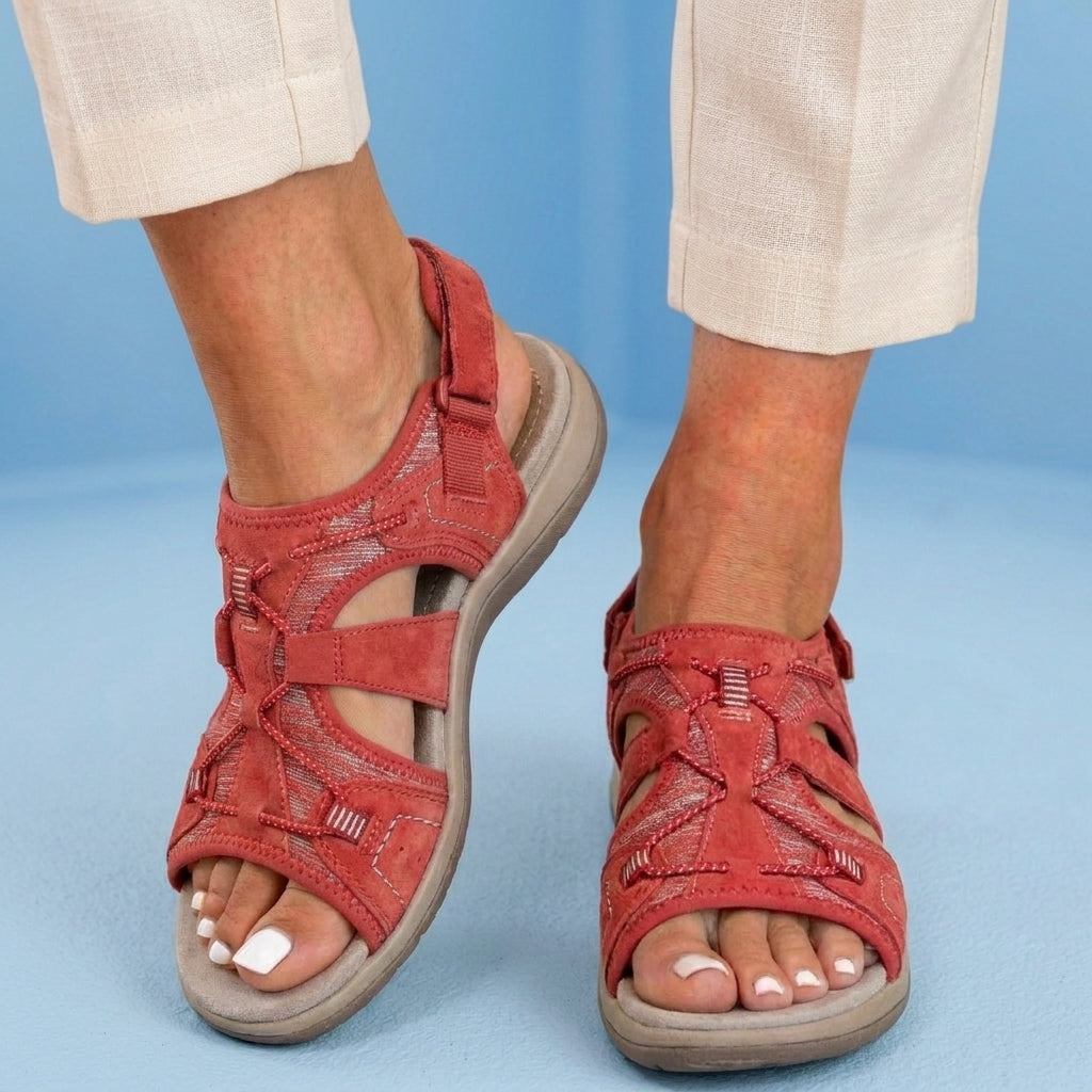 Orthopedic Sport Mesh Sandals - Multi-Strap Adjustable Design - 89.99