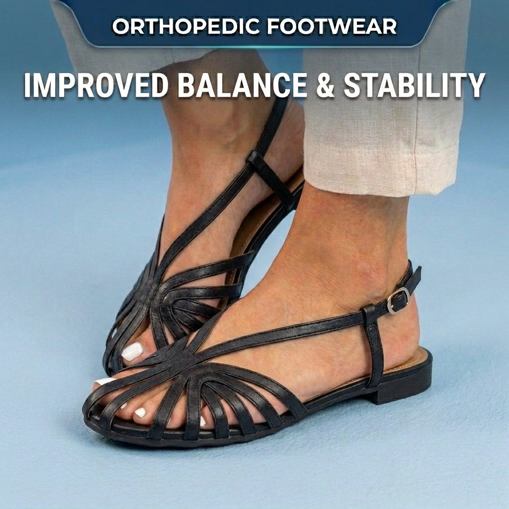Classic Orthopedic Sandals with Timeless Style