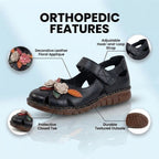 Vintage Inspired Orthopedic Sandals