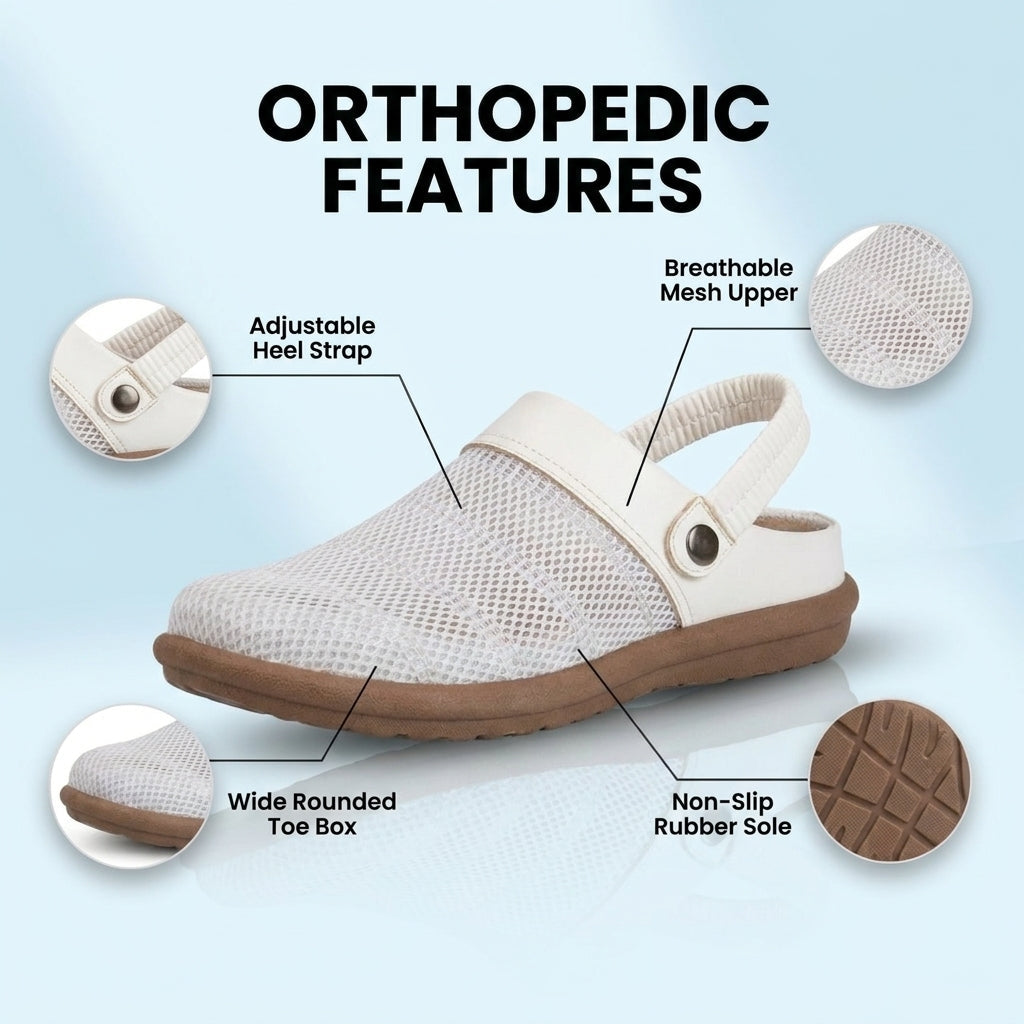 Vintage Inspired Orthopedic Sneakers