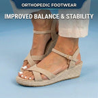 Vintage Inspired Orthopedic Sandals