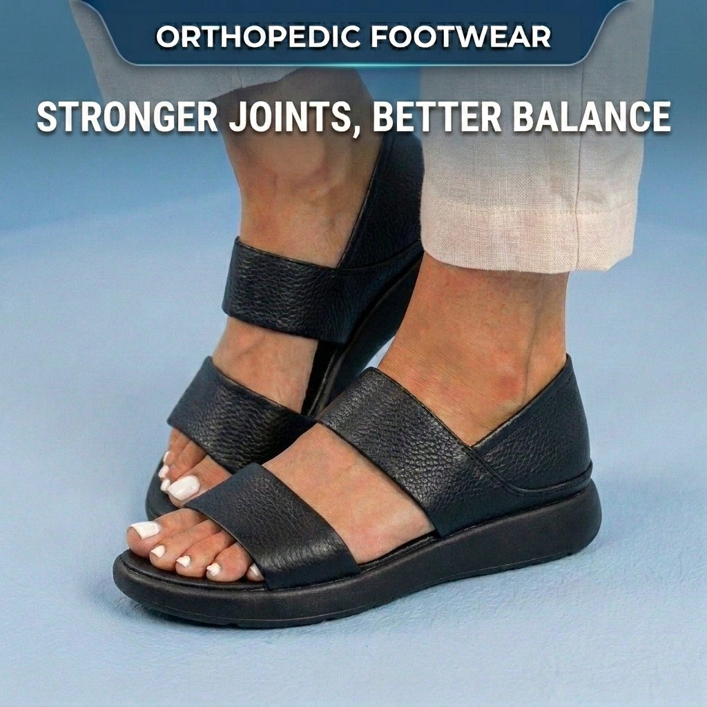 Vintage Inspired Orthopedic Sandals