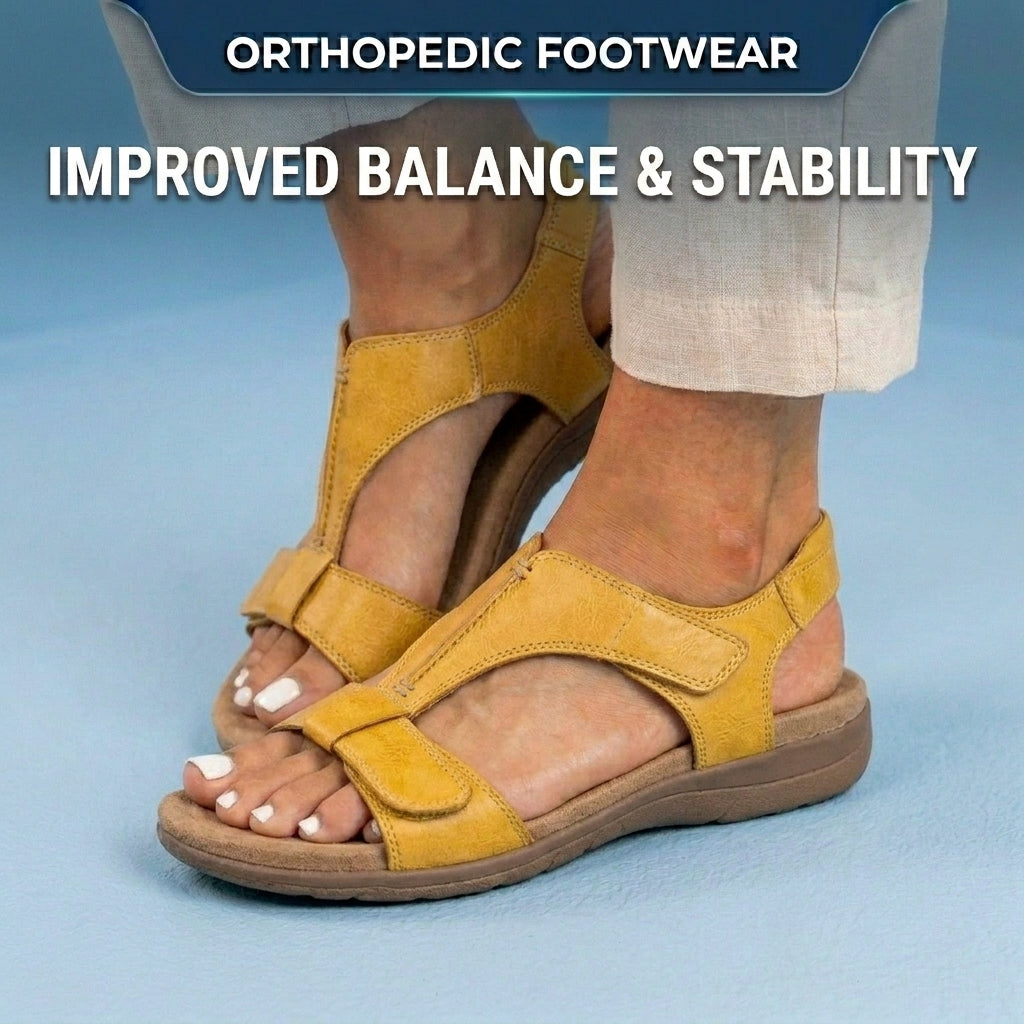Vintage Inspired Orthopedic Sandals