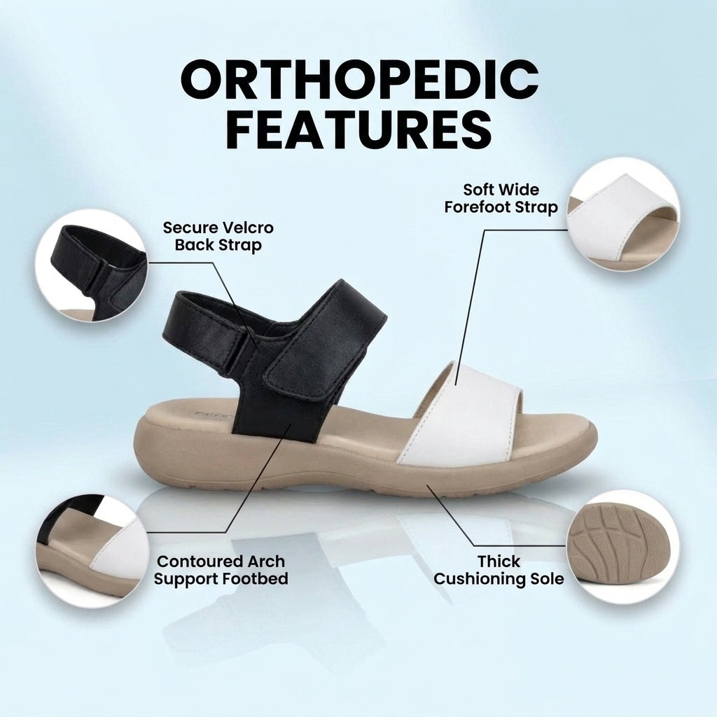 Chic Orthopedic Sandals with Unique Design