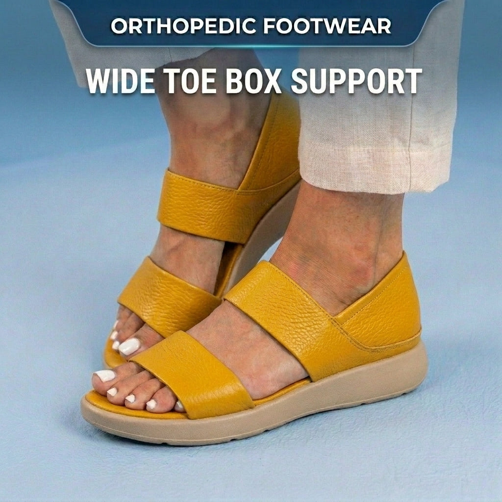 Vintage Inspired Orthopedic Sandals