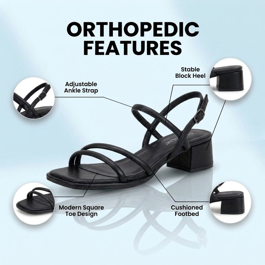 Classic Orthopedic Sandals with Timeless Style
