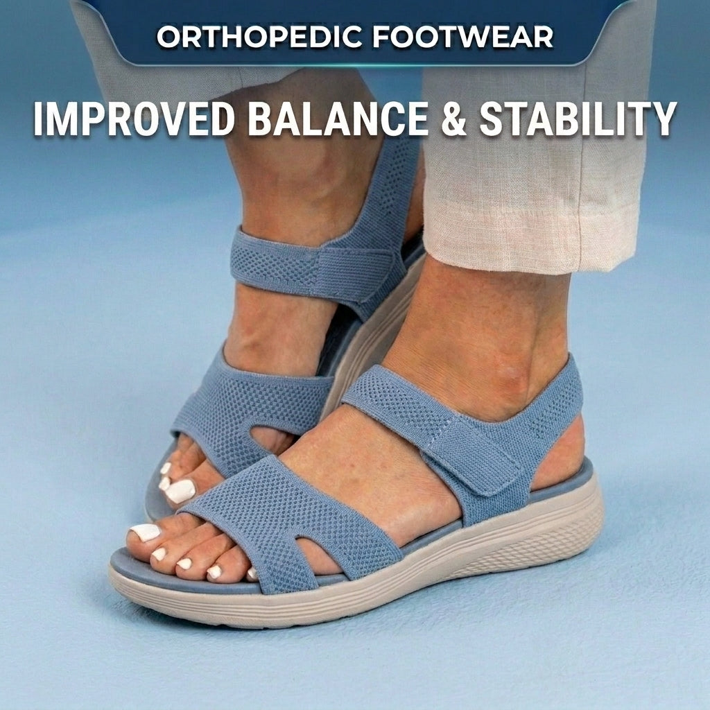 Vintage Inspired Orthopedic Sandals