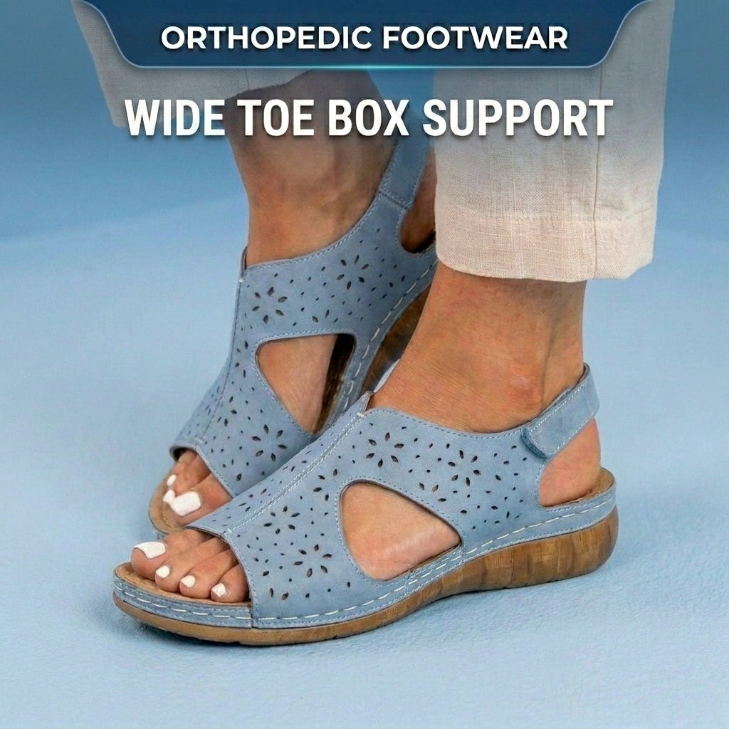 Classic Orthopedic Sandals with Timeless Style
