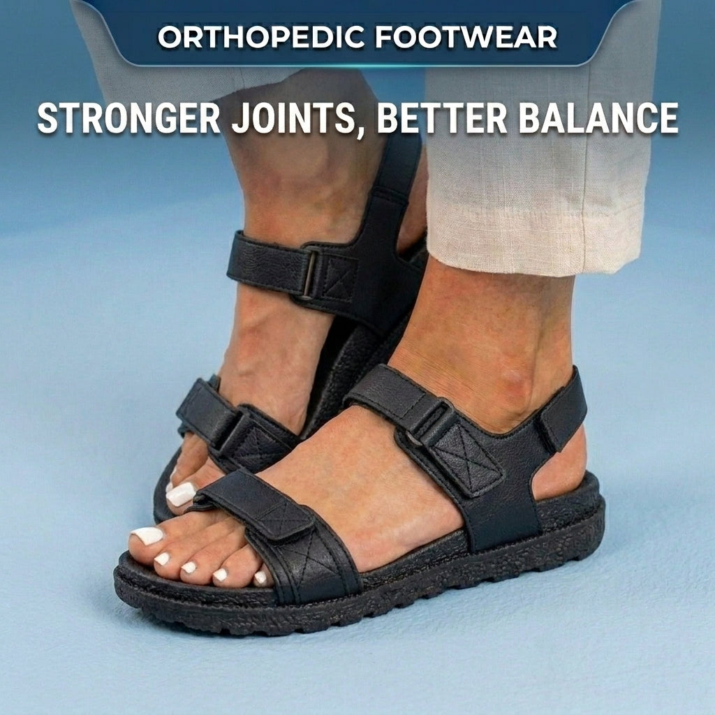 Vintage Inspired Orthopedic Sandals