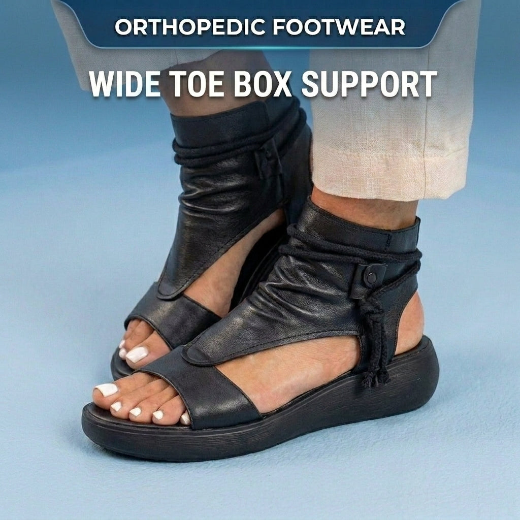 Classic Orthopedic Boots with Timeless Style