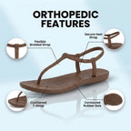 Vintage Inspired Orthopedic Sandals